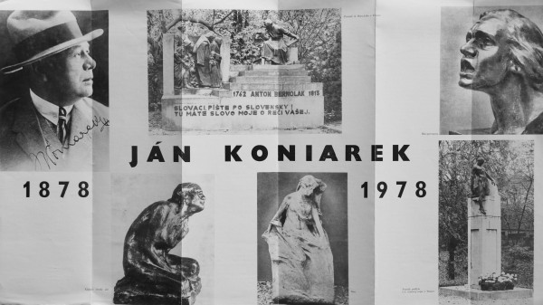 Ján Koniarek 100 výročie 1878-1978 II V. Siváček okresná galéria Trnava