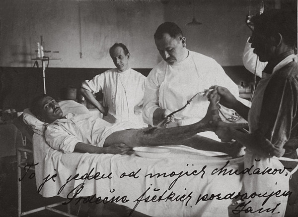 Ján Koniarek ako lapiduch v 1. svetovej vojne Sedmohradsko (Rumúnsko) okolo roku 1917