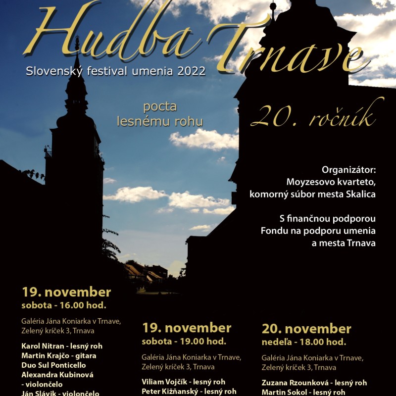 20. ročník Hudba Trnave