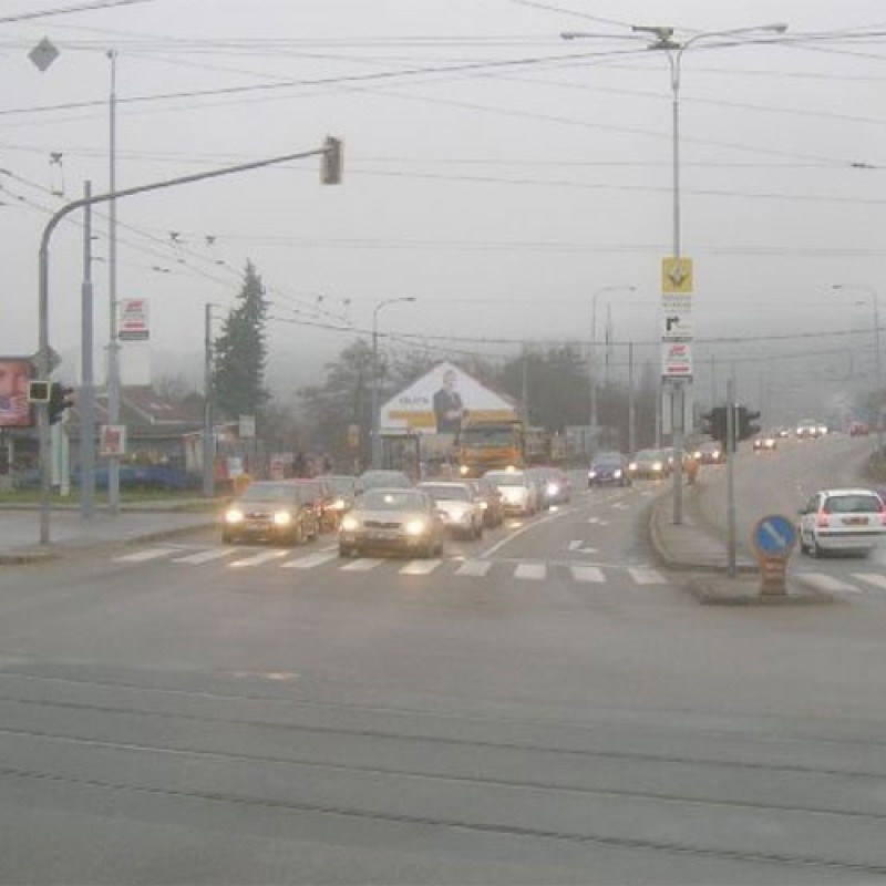 Brno - sever, Tomkovo nám./Provazníkova, mest.okruh,MHD,sm.Židenice