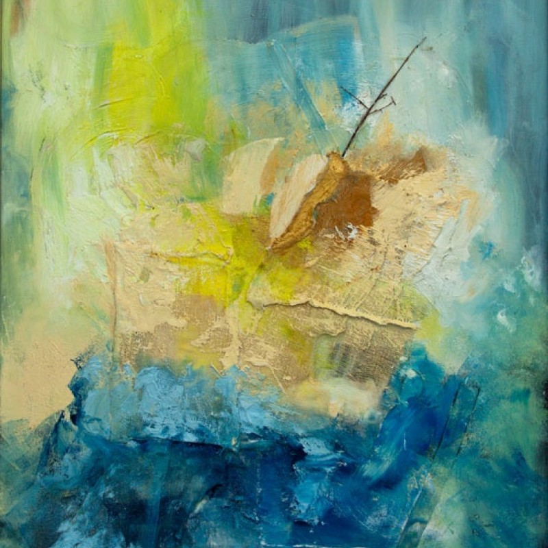 Eszter Tajti: Koráb, 60 X 80 cm, olej, plátno, 2011